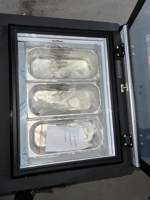 Vitrina de helado inteligente de 200W con deshielo de ciclo inverso - Unidad de refrigeración industrial de 44 kg