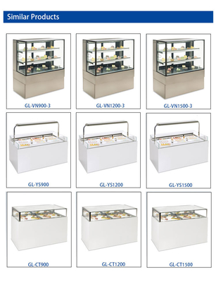 Unidad de refrigeración industrial ventilada de 1050 W para un rango de temperatura de -16 oC a -18 oC