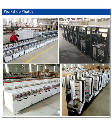 Refrigerador eléctrico de mesa de trabajo para restaurantes 220-240V Equipo de refrigeración de 50 Hz para almacenamiento 0.C~5.C