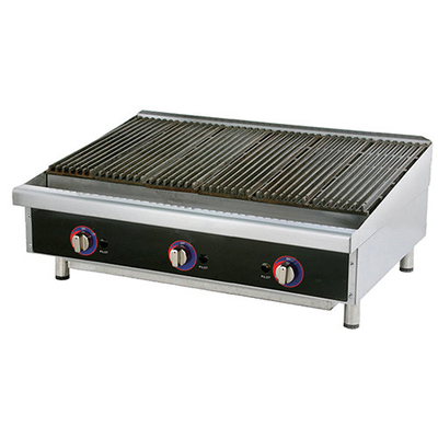 Plata y blanco 220V-240V hierro Lava Roca parrilla Panel de control digital temperatura de 500 a 700 grados