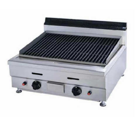 500-700 grados de plata y blanco cocina horno de parrillado para la parrilla de alimentos precisos