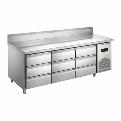 Eficiencia Equipo de refrigeración industrial Unidad de congelador de banco de trabajo refrigerado por aire con doble modo de refrigeración