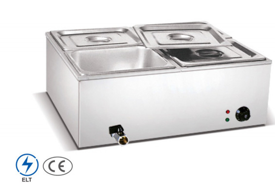 Equipo eléctrico de calentamiento de sopa Supuera de acero inoxidable para restaurantes Rango de temperatura 0°C-100°C.