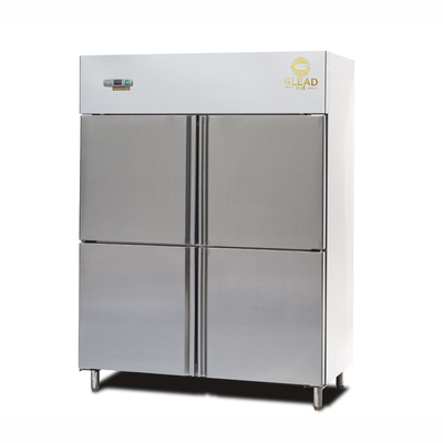 Equipo de refrigeración industrial Chiller de 600L con 2 puertas medias 220-240V / 1PH / 50HZ Cool Tech
