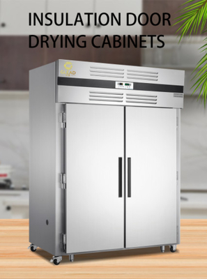 Refrigerador industrial 600L gabinetes de secado con viento caliente 40-65C y refrigeración por aire 10-20C tecnología