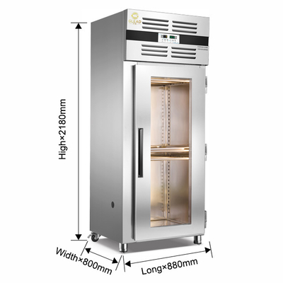 Diseño de viento de ciclo seco 600L Equipo de refrigeración comercial