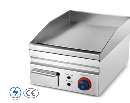 Equipo eléctrico de cocina de acero inoxidable de plata de 220-240v con un rango de temperatura de 0°C a 100°C