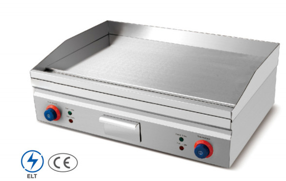 Grill eléctrico de acero inoxidable Cocinar una variedad de alimentos con control de temperatura de precisión