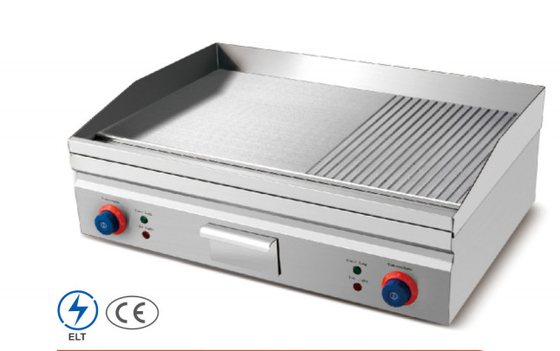 Grill eléctrico de acero inoxidable Cocinar una variedad de alimentos con control de temperatura de precisión