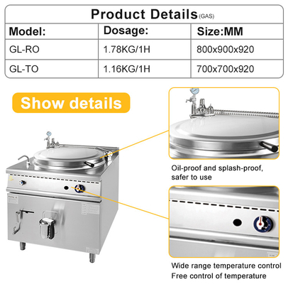 Accesorios de procesamiento de alimentos con control de temperatura ajustable para un rendimiento constante