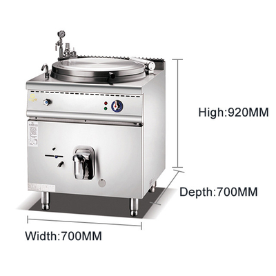 Control de temperatura Equipo de cocina comercial para B2B con bajo ruido GL-RO