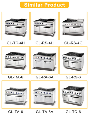 Control de temperatura Equipo de cocina comercial para B2B con bajo ruido GL-RO