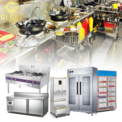Equipo de cocción de gas potente con control de temperatura y potencia de 17 kW