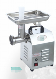 Máquina de molienda de carne eléctrica certificada con componentes de acero inoxidable para cocinas comerciales