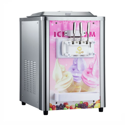 1Unidad de refrigeración industrial de.7kW para 2x5.8L Hopper 12-18kg/h Tasa de producción 220-240V Tensión