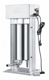 Máquinas eléctricas de procesamiento de alimentos de acero inoxidable para hogares y cocinas con relleno de salchichas de 5 litros