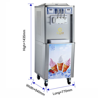 Equipo de refrigeración industrial con refrigerante R404A 2x2.1L tanque de congelación y 2x1.6kW de salida nominal