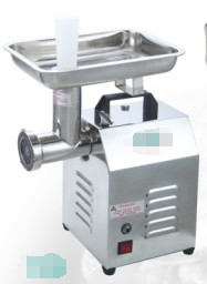 Potente molinillo de carne de motor con engranaje de precisión de 240 V para hoteles y restaurantes