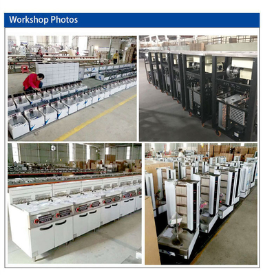 Equipo de refrigeración industrial de 700W con hopper de 5L y tanque de congelación de 1.6L para una producción de 6-8kg/h