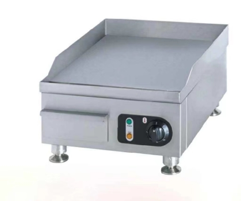 Grill de restaurante eléctrico cocina una variedad de alimentos a 0-100oC con 220-240V de voltaje de 50Hz