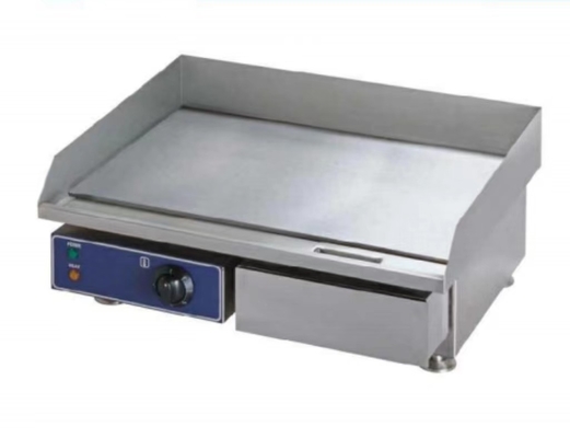 Grill eléctrico comercial de acero inoxidable con un amplio rango de temperatura para la versatilidad culinaria