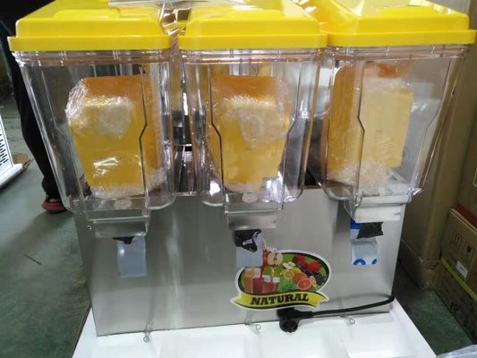 Equipo de refrigeración de cocina colorido Dispensador de jugo 36KG NW Refrigeración con refrigerante R134a