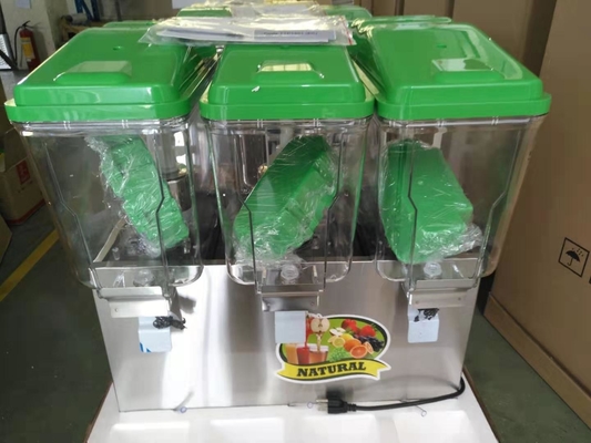 Equipo de refrigeración de dispensador de jugo de 48L negro con 330W de potencia y refrigerante R134a