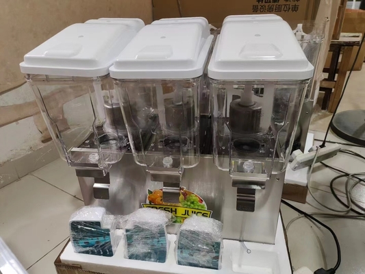 Equipo de refrigeración de dispensador de jugo de 48L negro con 330W de potencia y refrigerante R134a