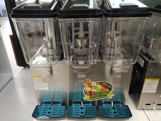 Equipo de refrigeración de dispensador de jugo de 48L negro con 330W de potencia y refrigerante R134a