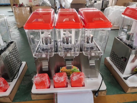Equipo de refrigeración de dispensador de jugo de 48L negro con 330W de potencia y refrigerante R134a
