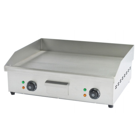 Grill eléctrico de acero inoxidable cocina diversos alimentos a 0 ° C ~ 100 ° C Rango de temperatura para la cocina de restaurantes