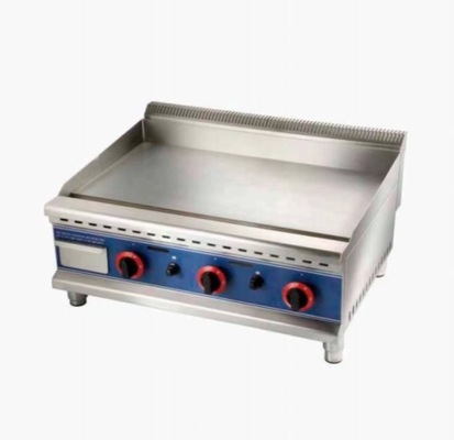 Grill de gas de plata con 2800Pa Presión de gas Cocina diversos alimentos a 0-100.C