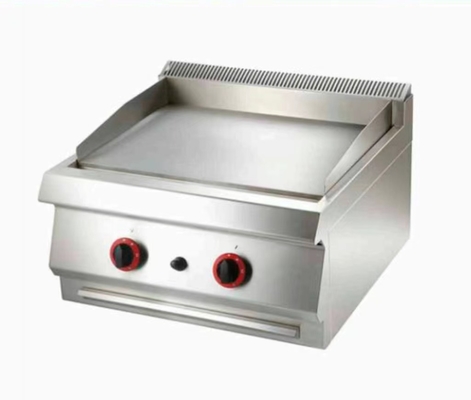 Grill de gas de plata con 2800Pa Presión de gas Cocina diversos alimentos a 0-100.C