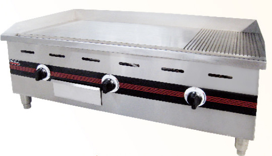Grill de gas de plata con 2800Pa Presión de gas Cocina diversos alimentos a 0-100.C