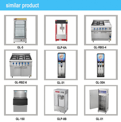 Hotel Gas 4 Range Estufas con horno SS304 GLP / Tipo de gas natural para uso comercial