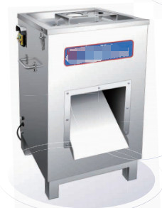 Equipo comercial de procesamiento de carne Cortador eléctrico de carne de 0,75 kW con cortador de carne de 3,5-5 mm