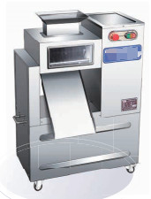 Equipo eléctrico de procesamiento de carne de acero inoxidable 0,75KW para cortes precisos y cortador de carne de fácil limpieza