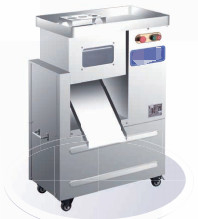 Cortador de carne de acero inoxidable con potencia de 0,75 kW y cuchilla de corte de 3,5-5 mm