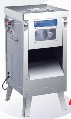 Máquina de corte de carne comercial 0,75KW Cortadora de carne con corte ajustable Cuchillo desmontable Set Cortador de carne