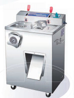 Máquina eléctrica de corte de carne de 220V/50HZ con una capacidad de 200-400 kg/h
