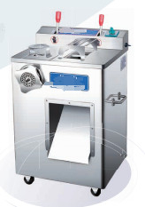 Equipo eléctrico de procesamiento de carne 1.1KW 89kg Capacidad comercial 200-400kg/h Maquinaria para moler y cortar carne