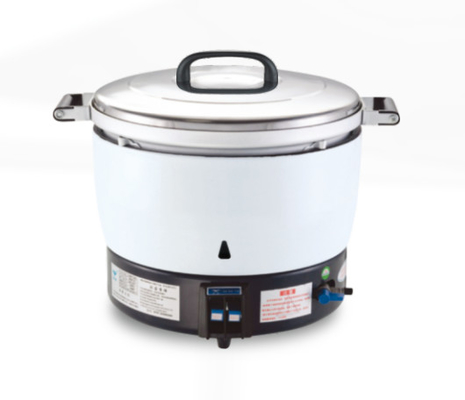 Cocina eléctrica de arroz negra de 220V 25L con control de temperatura de 0 a 100.C