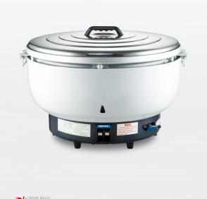 Panel de control mecánico Cocina de arroz 25L Capacidad en negro/blanco/azul
