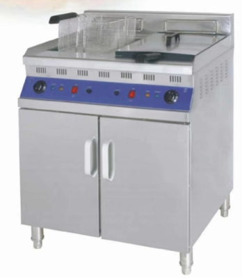 Eficiencia Equipo de cocina de comida rápida / equipo de cocina con combustible eléctrico de plata