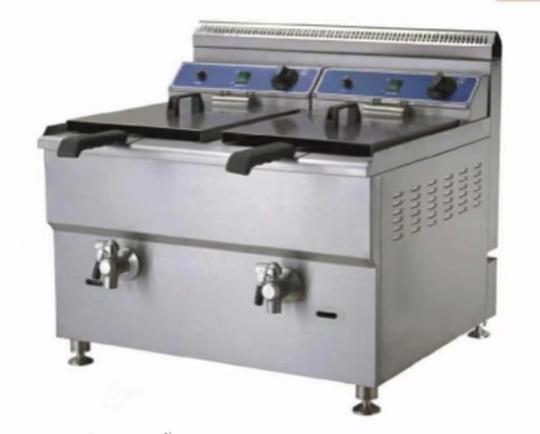 Eficiencia Equipo de cocina de comida rápida / equipo de cocina con combustible eléctrico de plata