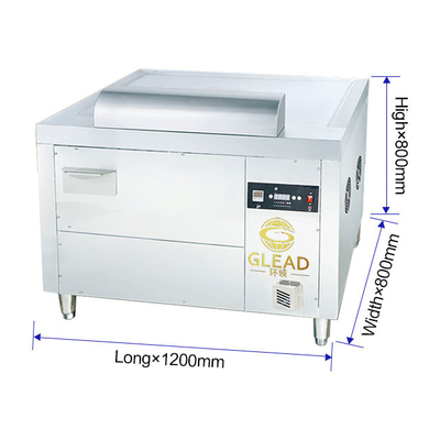 Gas japonés Arc Teppanyaki SS304 Equipo de hotel comercial con GLP/gas natural 130KG N.W.