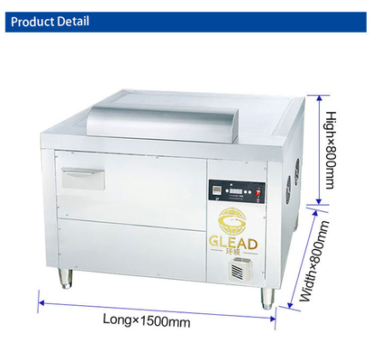 Gas japonés Arc Teppanyaki SS304 Equipo de hotel comercial con GLP/gas natural 130KG N.W.