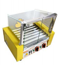 Máquina de calentamiento de alimentos de rodillos con control de temperatura independiente
