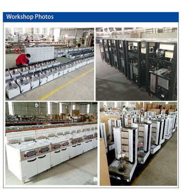 265KG Equipo de hotel comercial con 1100W de potencia -18~-22°C Temperatura R404a refrigerante