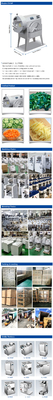 Capacidad Equipo de cocina comercial 1000KG/H Cortador de vegetales de acero inoxidable 1.5kw Suministro de energía